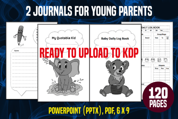 2 Journals for Young Parents: A Practical Guide to Documenting Your Baby's Early Years