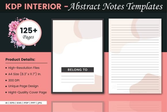 Abstract Notes Templates