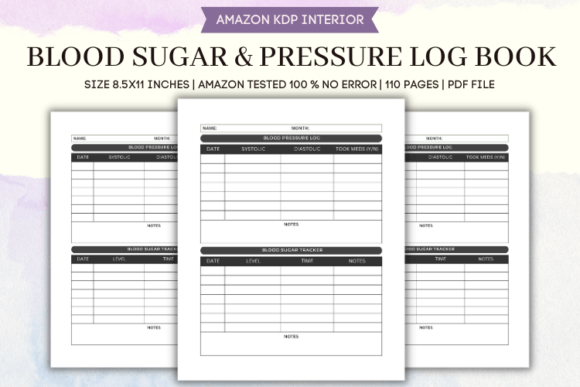 Blood Sugar Blood Pressure Log Book: A Practical Tool for Daily Health Tracking