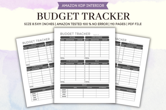Build Better Money Habits with a Budget Tracker Journal Interior