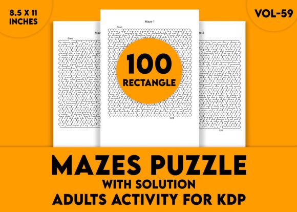 The Cognitive Workout: Why Professionals Are Turning to Adults Hard Rectangle Maze Puzzle Vol-59