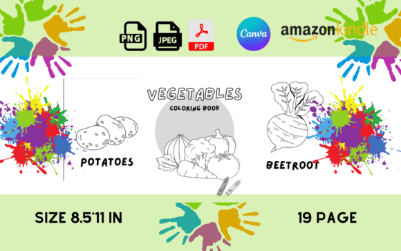 Vegetable Coloring Pages for Kids: A Creative Gateway to Healthy Learning