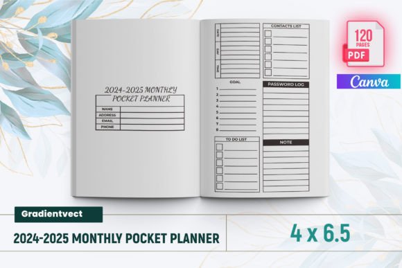 What Most People Get Wrong About the KDP 2024–2025 Monthly Pocket Planner